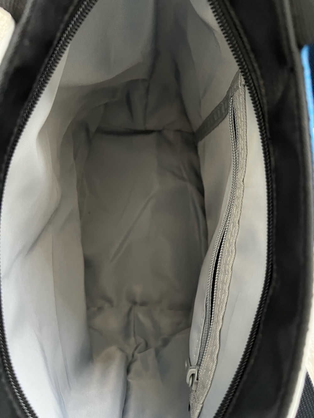 RAREFORM Blue Mini Blake Zippered Tote with Black Straps - Picture 8 of 13